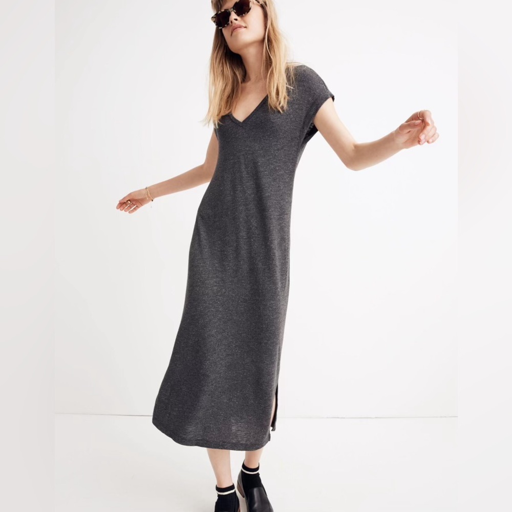Madewell Horizon Midi Dress Size Small